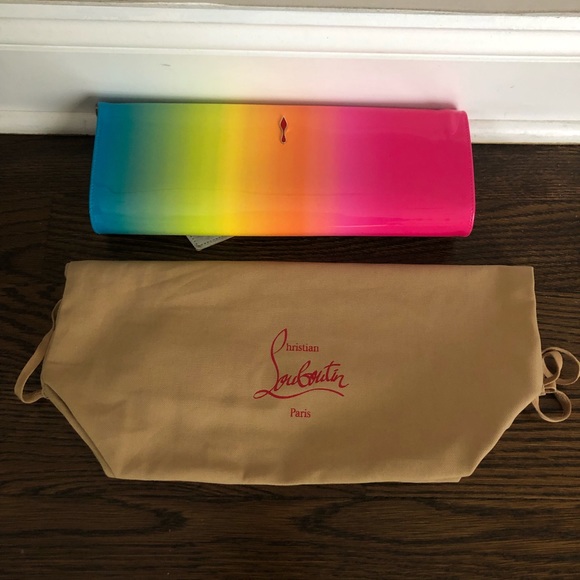 NWT Christian Louboutin So Kate Baguette Clutch - Picture 8 of 8